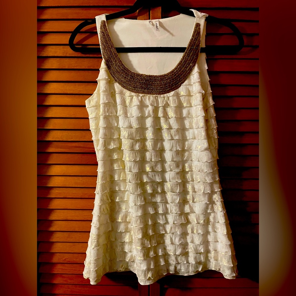 Greece Style Ruffle Blouse
